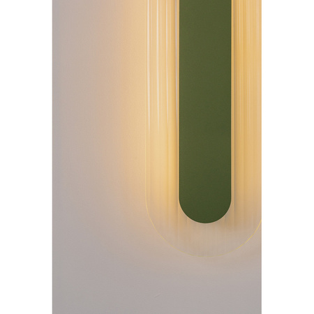 RIFLO W D oliwkowa lampa ścienna / kinkiet z regulowanymi reflektorami (RIWD614002) - Ummo