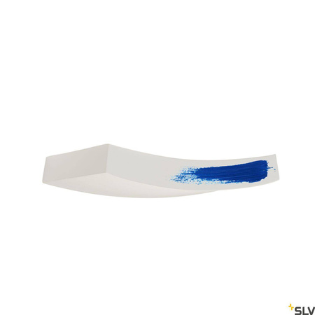 PLASTRA 102 CURVE, lampa ścienna, biały gips, QT-DE12, maks. 100 W (148012) - SLV
