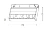 10W WALL WASHER 10W 3000K (2092 Zambelis) - Zambelis