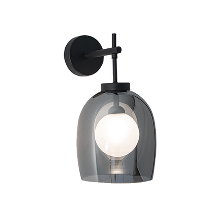 WALL LAMP G9 SMOKE-OPAL GLASS (22052 Zambelis) - Zambelis
