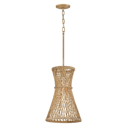 Lampa wisząca Twyla - 1 źródło światła - Oksydowane złoto (QN-TWYLA-1P-BNG) - Quintiesse