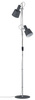 Neordic Haldar Lampa podłogowa max. 2x20W E14 230V ciemnoSzary/Chrom Metal (PL79690) - PAULMANN