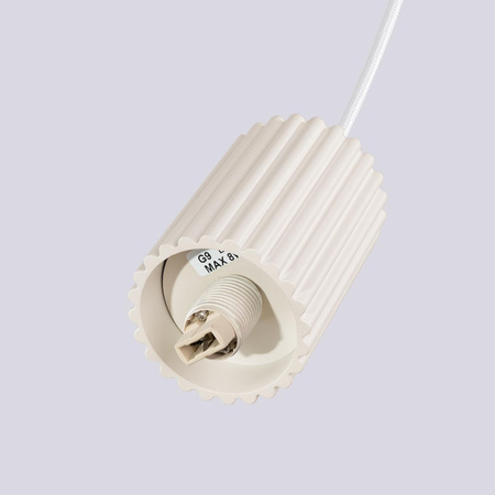 Lampa wisząca HALO 1 beżowa (SL.1719) - Sollux Lighting