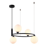 Lampa Wisząca Amily (MDM-3974/4 BK) - Italux