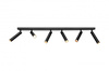 Lampa sufitowa ROLL 6 kolor Czarny (50924602) - KASPA
