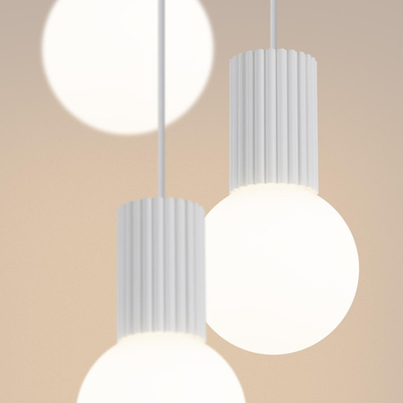 Lampa wisząca HALO 3P biała (SL.1710) - Sollux Lighting