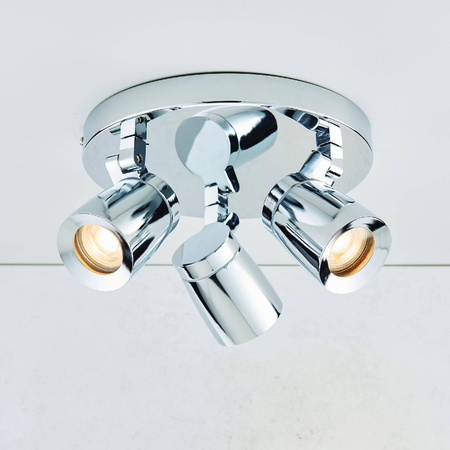 Lampa sufitowa Knight 3lt round IP44 35W (39167) - Saxby