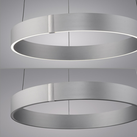 PURE E-CLIPSE LAMPA WISZĄCA ALUMINIUM (2560-95) - Paul Neuhaus