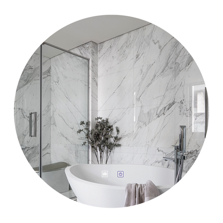 LED MIRROR 25W 4000K ROUND (22067 Zambelis) - Zambelis