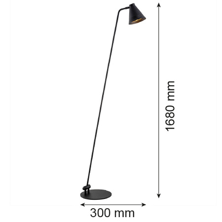 Lampa podłogowa 1 pł. AVALONE (8003) - Argon