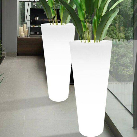 Lampa ogrodowa donica FLOWER POT L LED RGBW 16 kolorów 90 cm (ES-FL023) - Step into Design