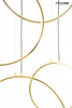 MOOSEE lampa wisząca CIRCULO SIX złota (MSE1501100603) - Moosee