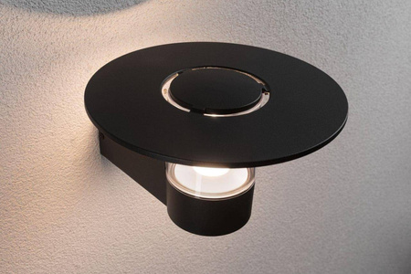 Oprawa elewacyjna SIENNA LED PIR IHF 1X9W 1X3W 500lm 3000K IP44 230V antracyt aluminium (PL94834) - PAULMANN