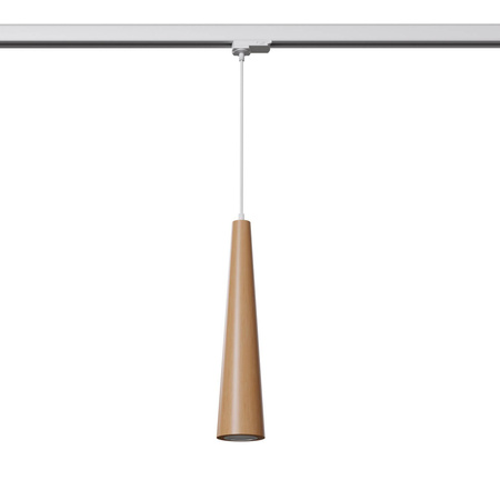Lampa wisząca na szynie SULA naturalne drewno GU10 4000K 7W 530lm #W (MYL.00180) - Make Your Light