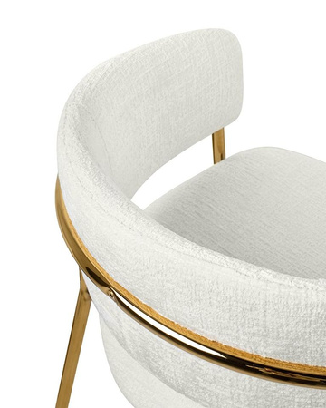 Krzesło barowe DELTA 65 białe (KH13011001220) - King Home