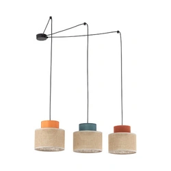 Kaskadowa lampa wisząca DUO JUTA MIX 3 (3140) - TK Lighting