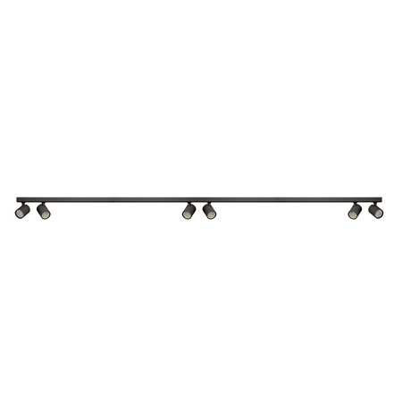 Lampa sufitowa z reflektorkami EXO 6 LINE 200 BK (AZ6656) Azzardo