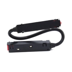 Łącznik elektryczny do narożnika L szynoprzewodu magnetycznego Komatsu 48V - Czarny   (6527) - Shilo