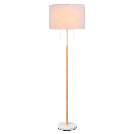 Lampa stojąca Fogo 2xE27 biała  (LP-0304/2F WH) - Light Prestige
