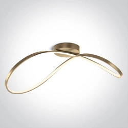 MER 1 lampa sufitowa champagne (63154A/CH/W) - One Light