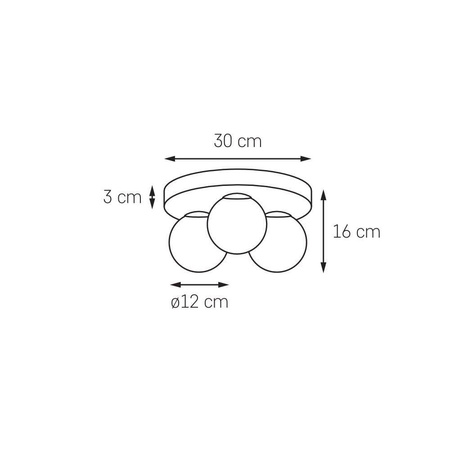 Lampa sufitowa MIJA PLAFON (30668305) - KASPA