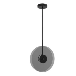 Wisząca lampa pionowa Casy dymna LED CCT (LP-3176/1V SM) - Light Prestige