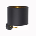 Kinkiet VEGA BLACK/GOLD (4663) - TK Lighting