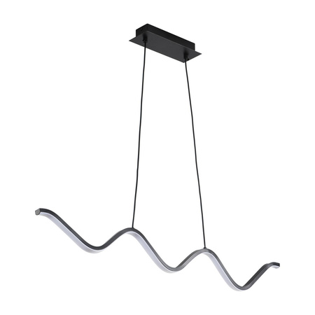 Lampa wisząca ZIGZAG LED czarna 90 cm (ST-MD240602 BLACK) - Step into Design