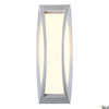 MERIDIAN 2, lampa ścienna i sufitowa outdoor, TC-(D,H,T,Q)SE, IP54, srebrnoszara, maks. 25W (230444) - SLV