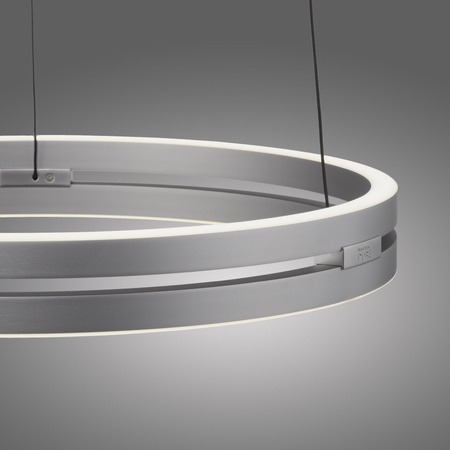 PURE E-LOOP LAMPA WISZĄCA ALUMINIUM (2550-95) - Paul Neuhaus