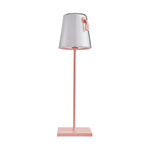 Przenośna ładowalna lampa ogrodowa Ostap różowa (TB-2749-PK) - Italux