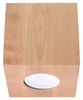 Plafon QUAD naturalne drewno (SL.0493) - Sollux