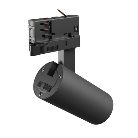 ANDROMEDA PRIME NA SZYNOPRZEWÓD 3F 3CCT 8W 230V 25st IP20 śr. 54x109x160mm CZARNY SPECTRUM (SLI033034CCT_PW) - Spectrum LED