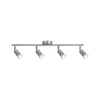 Spotlight Carolina max. 4x10W GU10 Nikiel Mat 230V Metal (PL66746) - PAULMANN