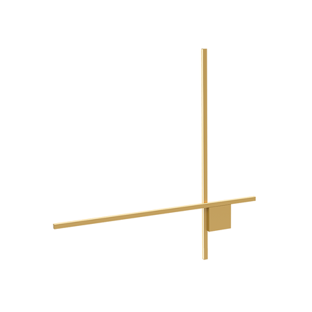 SCONCE LED LIGHT 24W 3000K ALUMINIUM-SILICON GOLD (23105 Zambelis) - Zambelis
