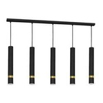 Lampa wisząca JOKER BLACK/GOLD 5xGU10 (MLP6121) - Eko-Light