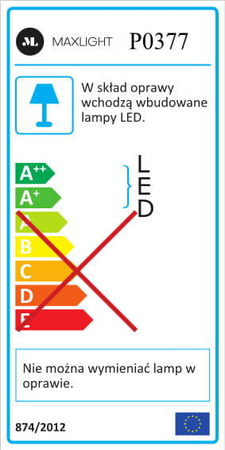 Lampa wisząca LUXURY (P0377D) - MAXlight