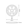 Moduł Led FIX 36W 3000K Fi210 (EKM0466) - Eko-Light