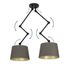 Lampa Sufitowa PISTUNIO czarna (390199) - EGLO