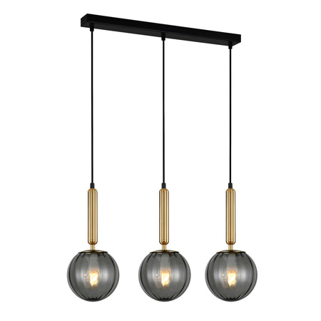 Lampa Wisząca Ravena (PND-2324-3L BRO+SG) - Italux
