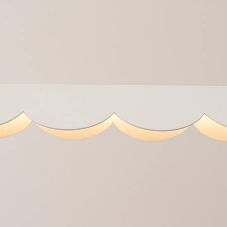 Lampa wisząca BISCUIT biała LED 3000K (TH.467) - Thoro Lighting