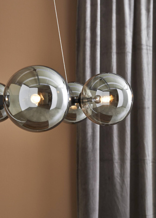 CIRCLE Wisząca 6L Black/Smoke