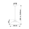 Lampa wisząca  Franklin (FRANKLIN-P-GRN) - Elstead Lighting