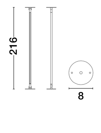 Designerski kinkiet IRPA (LE44917) - Luces Exclusivas