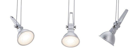 System linkowy Spot Comet max1x50W Chrom mat GU5,3 12V metal (PL94487) - Paulmann