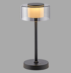 RIKA LAMPA STOŁOWA CZARNY/SMOKY (4111-18) - Paul Neuhaus