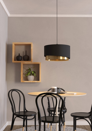 Lampa wisząca MANDERLINE czarna (39925) - EGLO