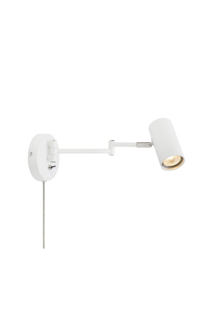 Kinkiet COSTILLA Flex Arm 1L White/Satin (108461) - Markslojd