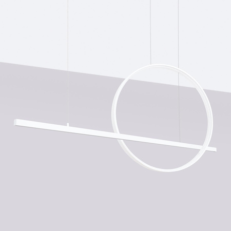 Lampa wisząca GLAD biała LED 4000K (TH.493) - Thoro Lighting