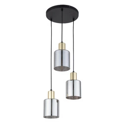 Lampa wisząca SIERRA GOLD lustrzana 3 PŁ (6663) - TK Lighting